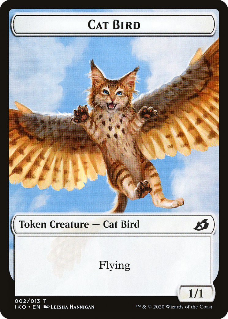 Cat Bird // Faerie Double-Sided Token [Starter Commander Decks] | Golgari Games