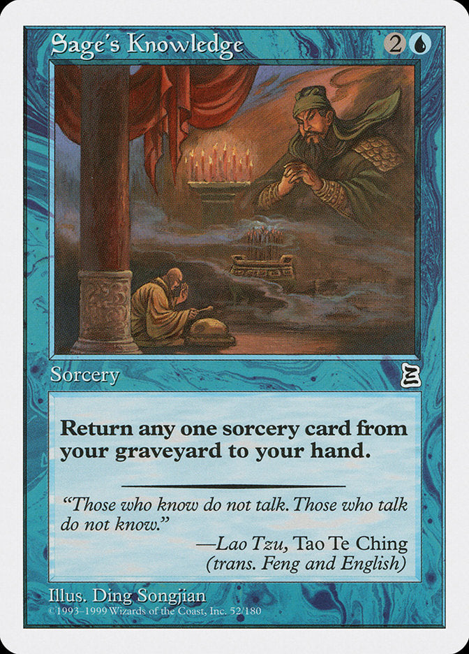 Sage's Knowledge [Portal Three Kingdoms] | Local Legends