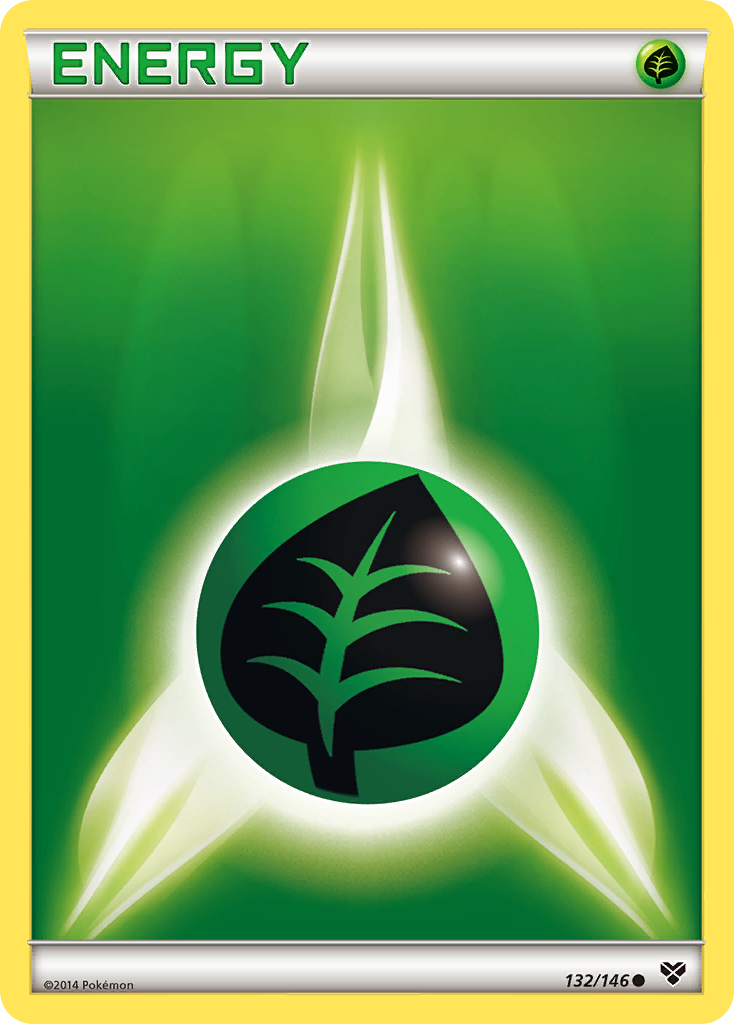 Grass Energy (132/146) [XY: Base Set] | Golgari Games