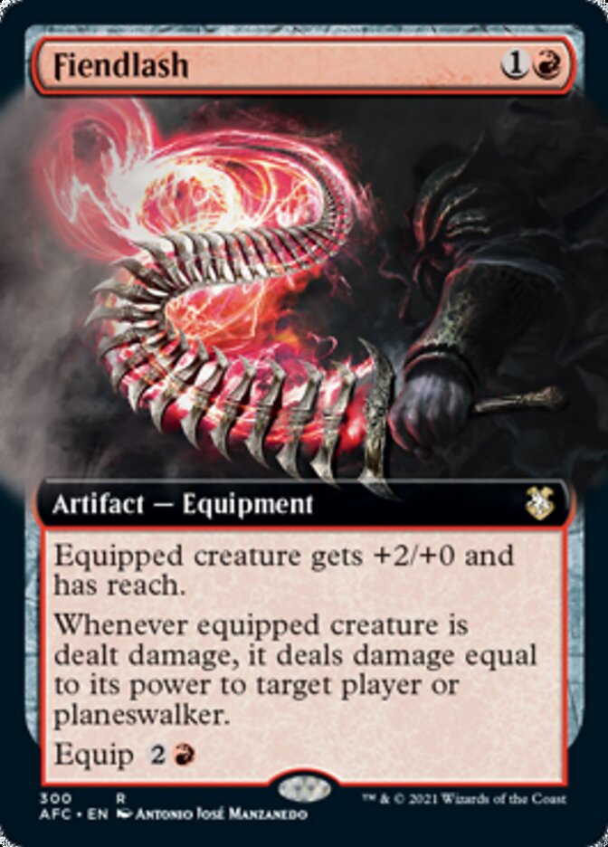 Fiendlash (Extended Art) [Dungeons & Dragons: Adventures in the Forgotten Realms Commander] | Local Legends
