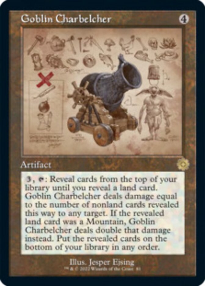Goblin Charbelcher (Retro Schematic) [The Brothers' War Retro Artifacts] | Local Legends