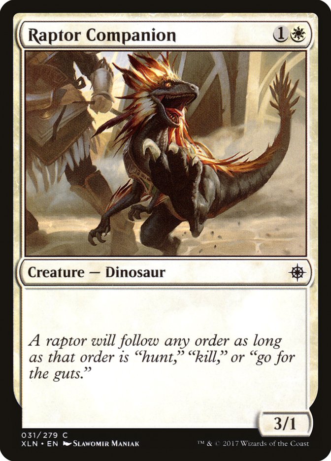 Raptor Companion [Ixalan] | Local Legends