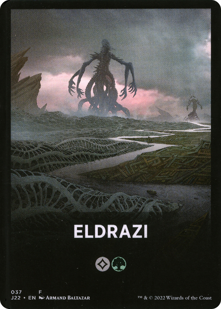 Eldrazi Theme Card [Jumpstart 2022 Front Cards] | Golgari Games