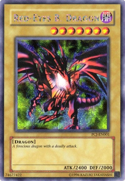 Red-Eyes B. Dragon [PCJ-EN001] Prismatic Secret Rare | Golgari Games