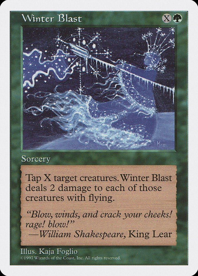 Winter Blast [Fifth Edition] | Golgari Games