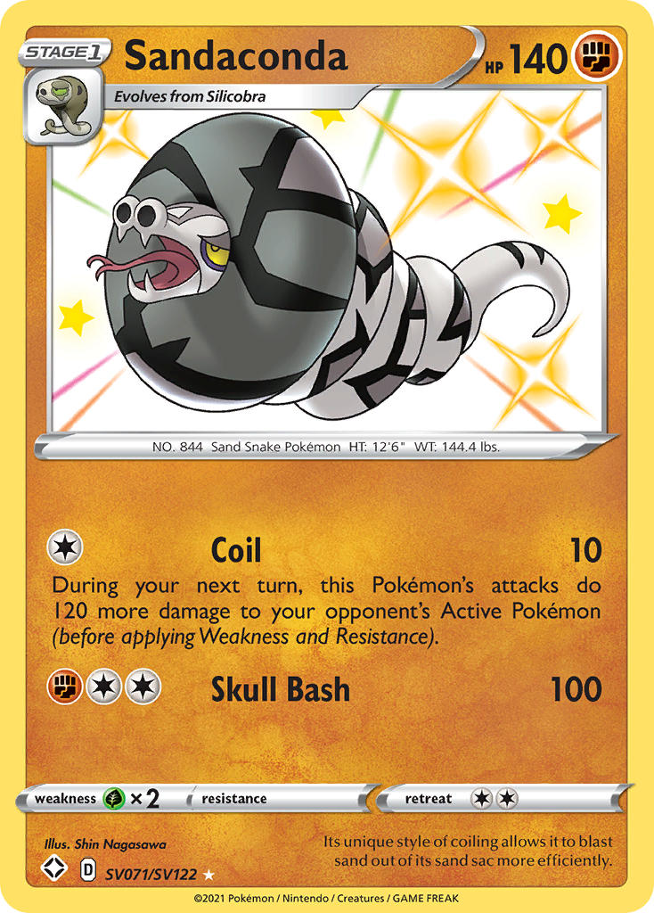 Sandaconda (SV071/SV122) [Sword & Shield: Shining Fates] | Local Legends