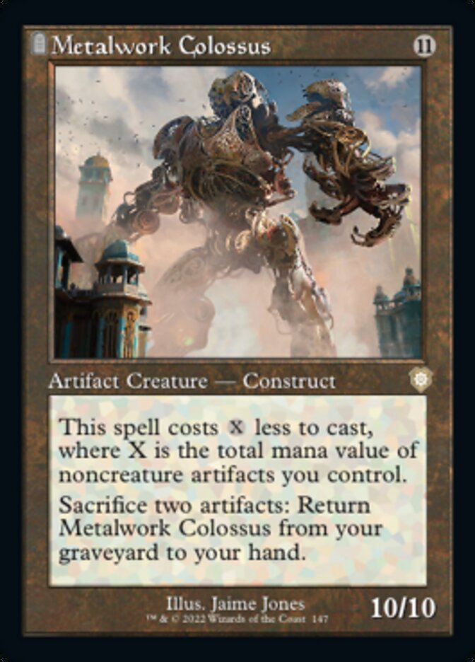 Metalwork Colossus (Retro) [The Brothers' War Commander] | Local Legends
