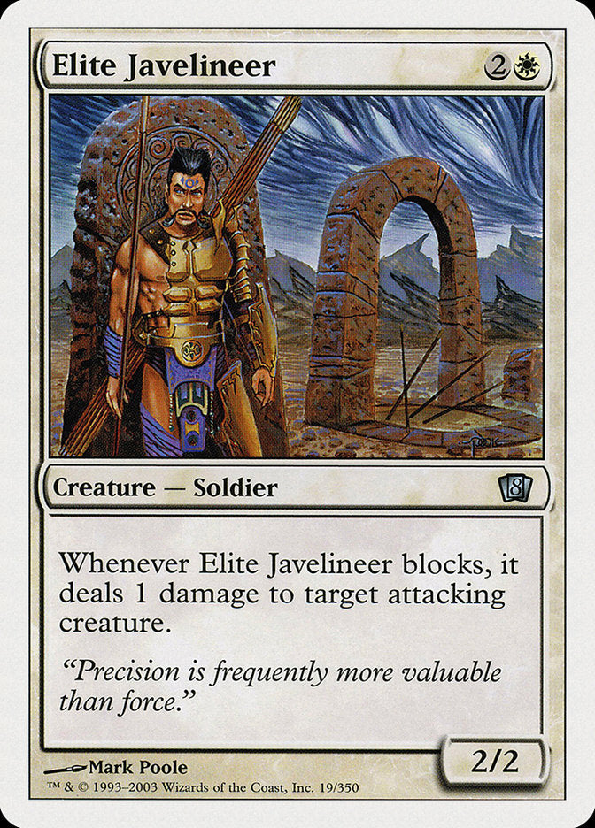 Elite Javelineer [Eighth Edition] | Golgari Games