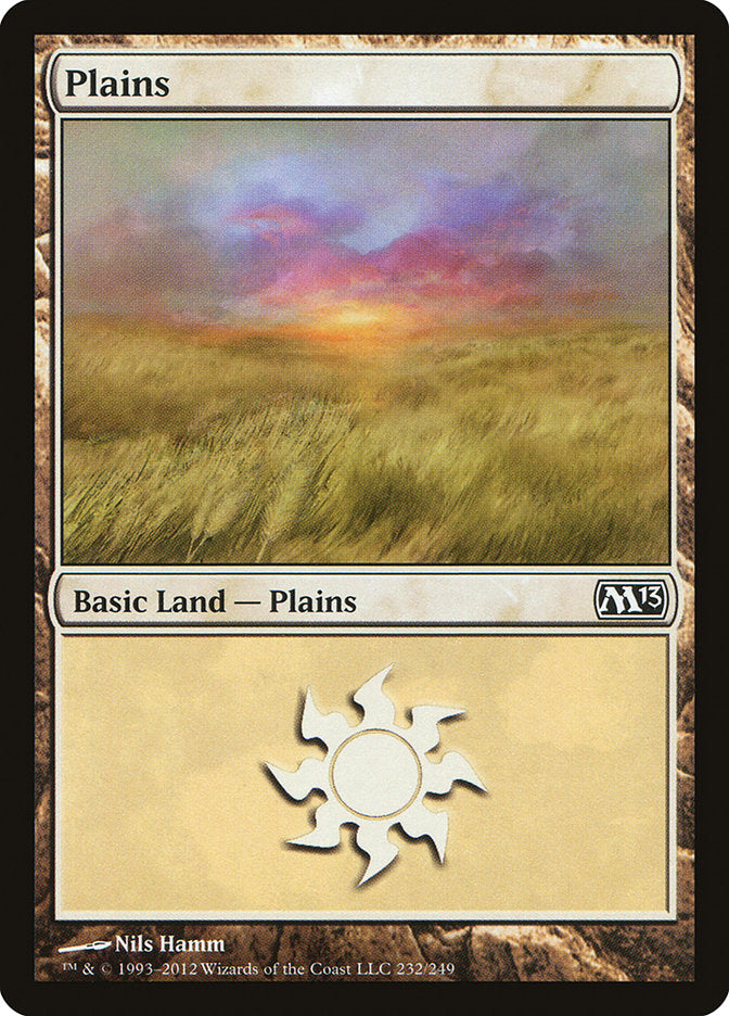 Plains (232) [Magic 2013] | Local Legends