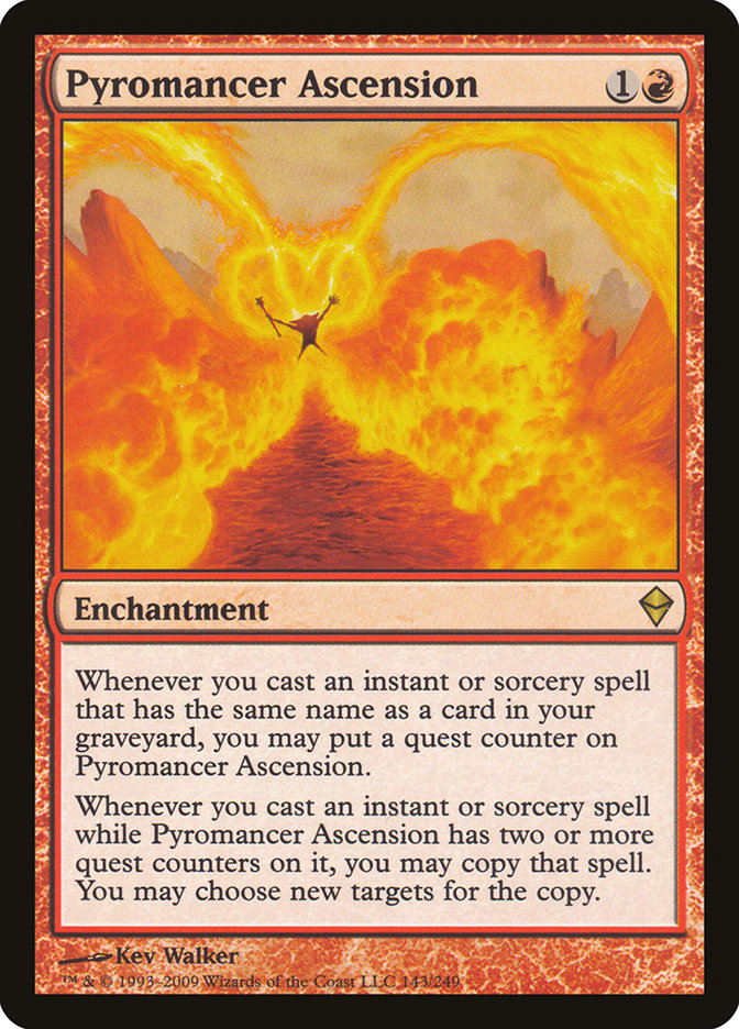 Pyromancer Ascension [Zendikar] | Local Legends