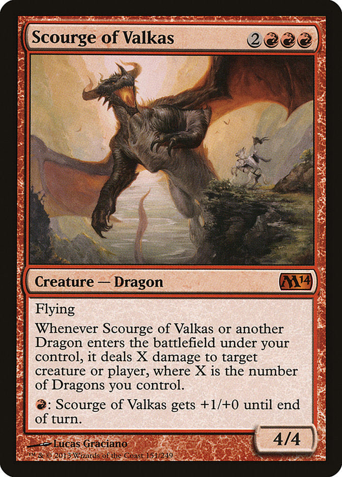 Scourge of Valkas [Magic 2014] | Local Legends
