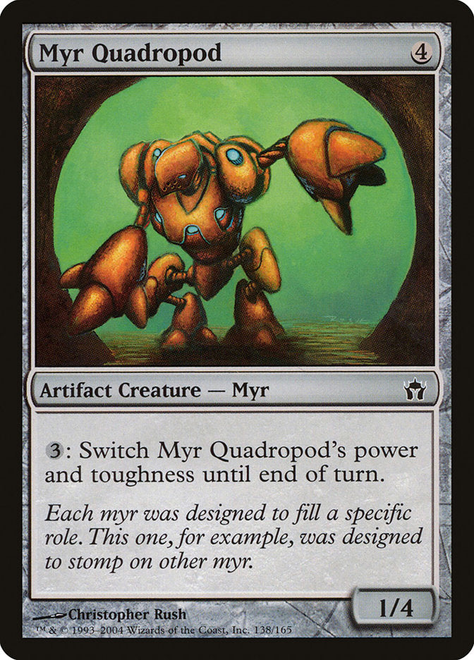 Myr Quadropod [Fifth Dawn] | Golgari Games