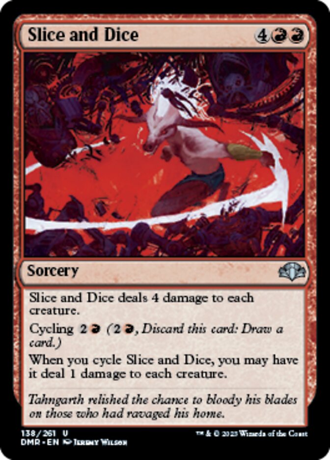 Slice and Dice [Dominaria Remastered] | Local Legends