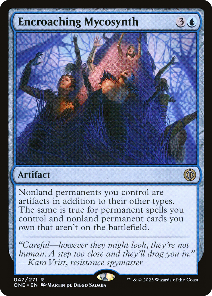 Encroaching Mycosynth [Phyrexia: All Will Be One] | Local Legends