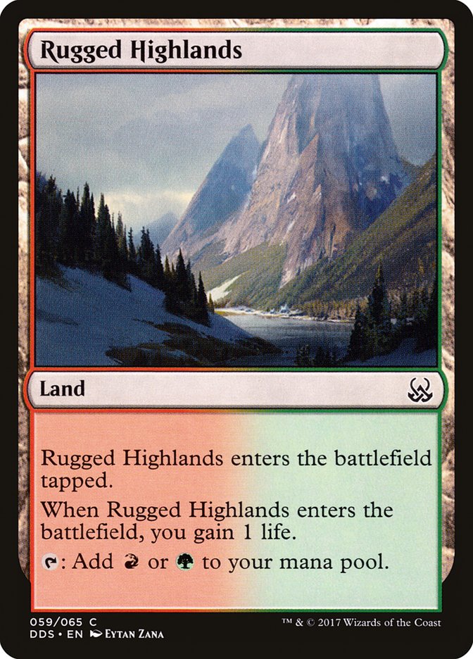Rugged Highlands [Duel Decks: Mind vs. Might] | Local Legends