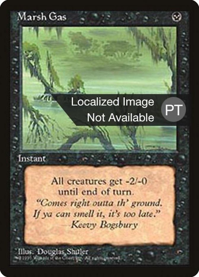 Marsh Gas [Fourth Edition (Foreign Black Border)] | Golgari Games