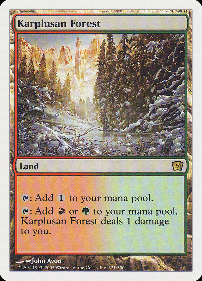 Karplusan Forest [Ninth Edition] | Local Legends