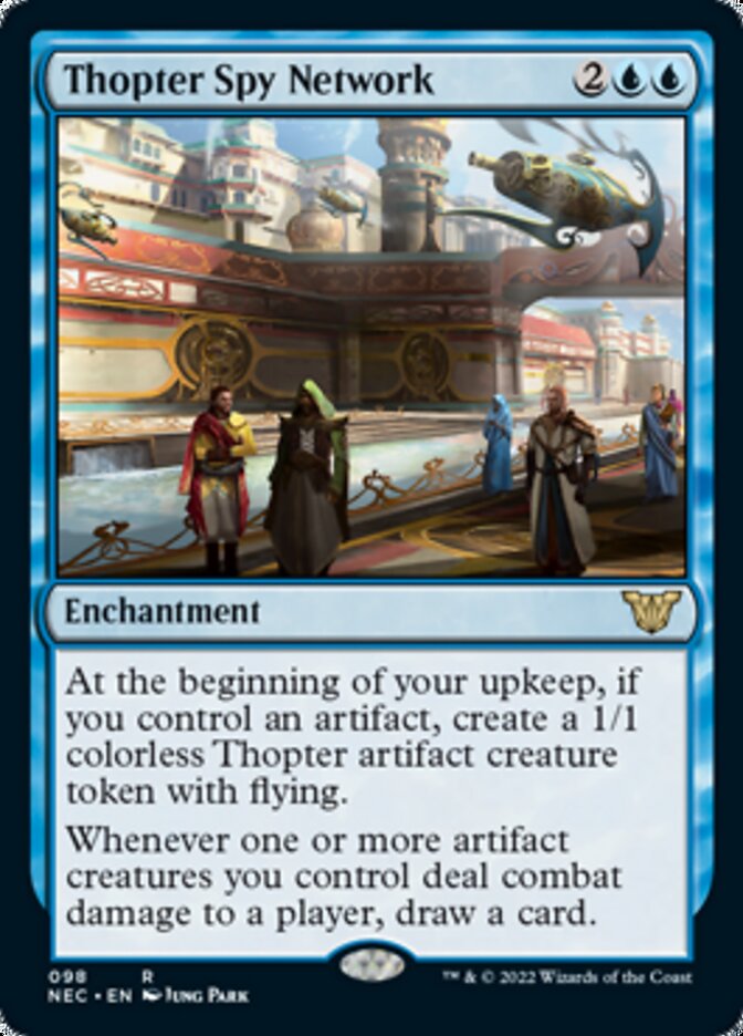 Thopter Spy Network [Kamigawa: Neon Dynasty Commander] | Local Legends