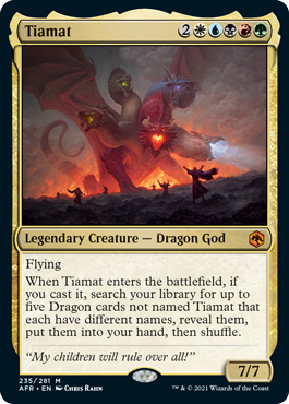 Tiamat [Dungeons & Dragons: Adventures in the Forgotten Realms] | Golgari Games