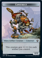 Copy // Construct Token (030) [Commander 2021 Tokens] | Golgari Games