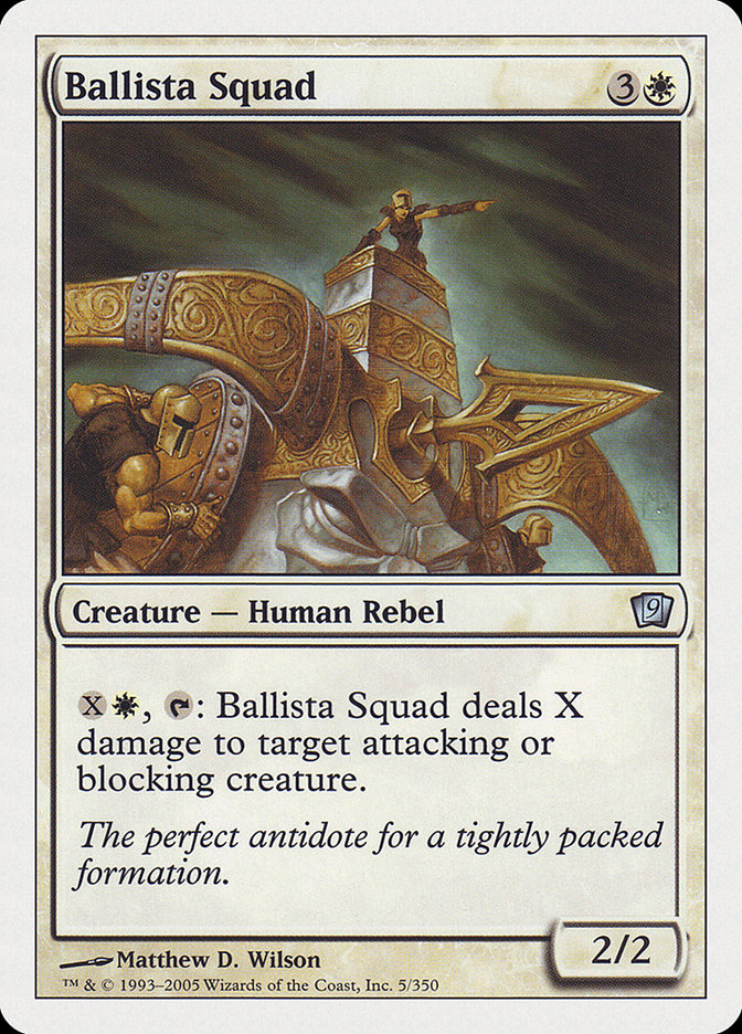 Ballista Squad [Ninth Edition] | Golgari Games