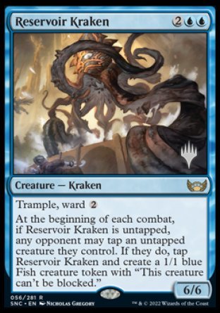 Reservoir Kraken (Promo Pack) [Streets of New Capenna Promos] | Local Legends
