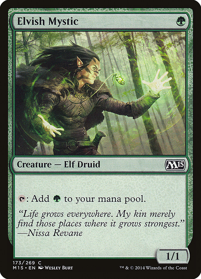 Elvish Mystic [Magic 2015] | Golgari Games