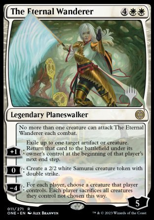 The Eternal Wanderer (Promo Pack) [Phyrexia: All Will Be One Promos] | Local Legends
