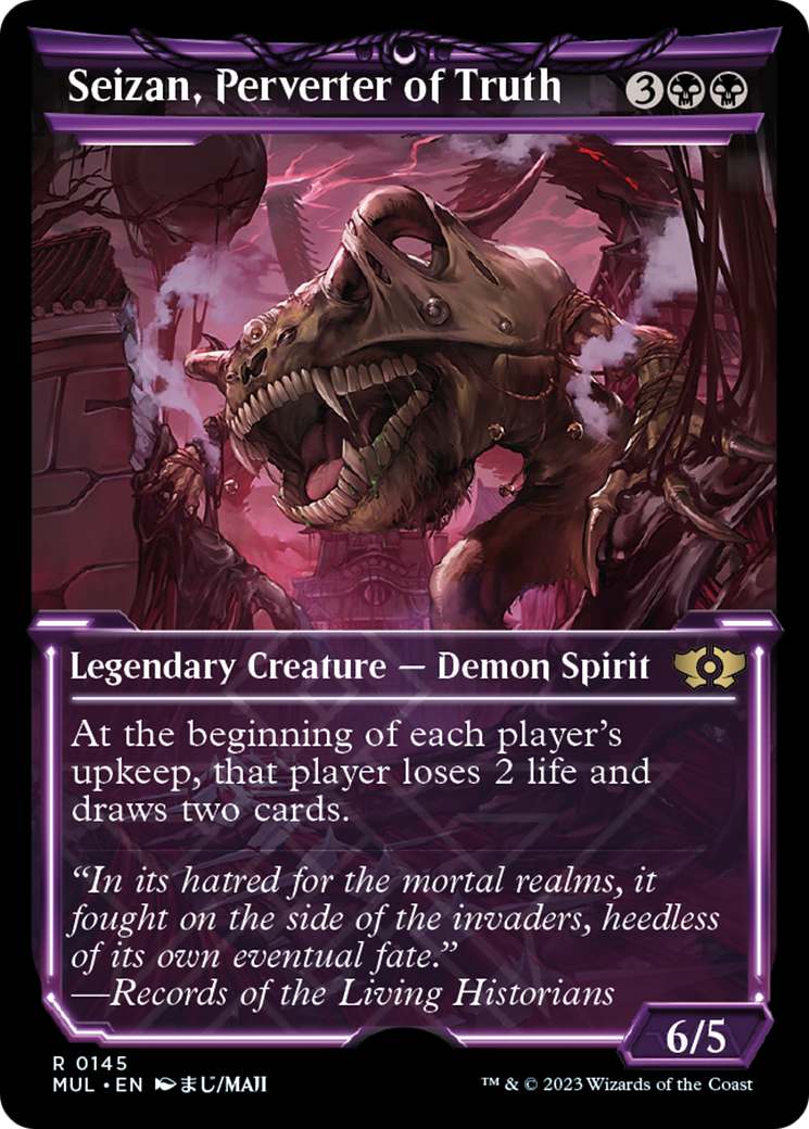 Seizan, Perverter of Truth (Halo Foil) [Multiverse Legends] | Local Legends