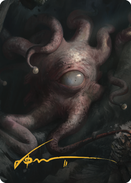 Consuming Aberration Art Card (Gold-Stamped Signature) [Commander Legends: Battle for Baldur's Gate Art Series] | Local Legends