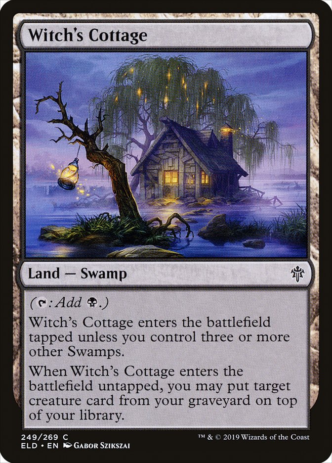 Witch's Cottage [Throne of Eldraine] | Golgari Games