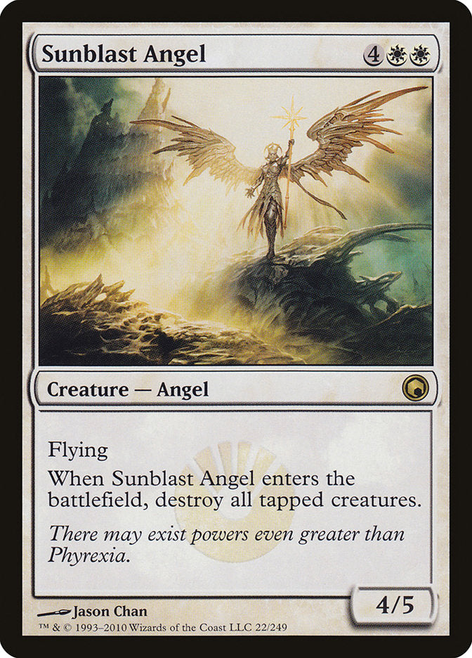 Sunblast Angel [Scars of Mirrodin] | Local Legends