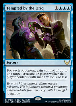 Tempted by the Oriq [Strixhaven: School of Mages] | Local Legends
