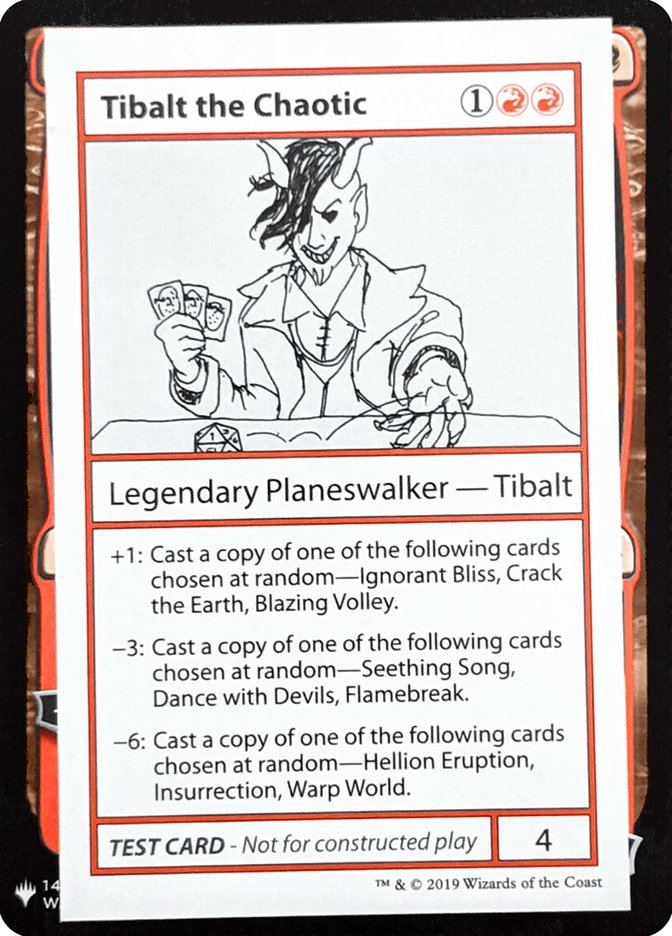 Tibalt the Chaotic [Mystery Booster Playtest Cards] | Golgari Games