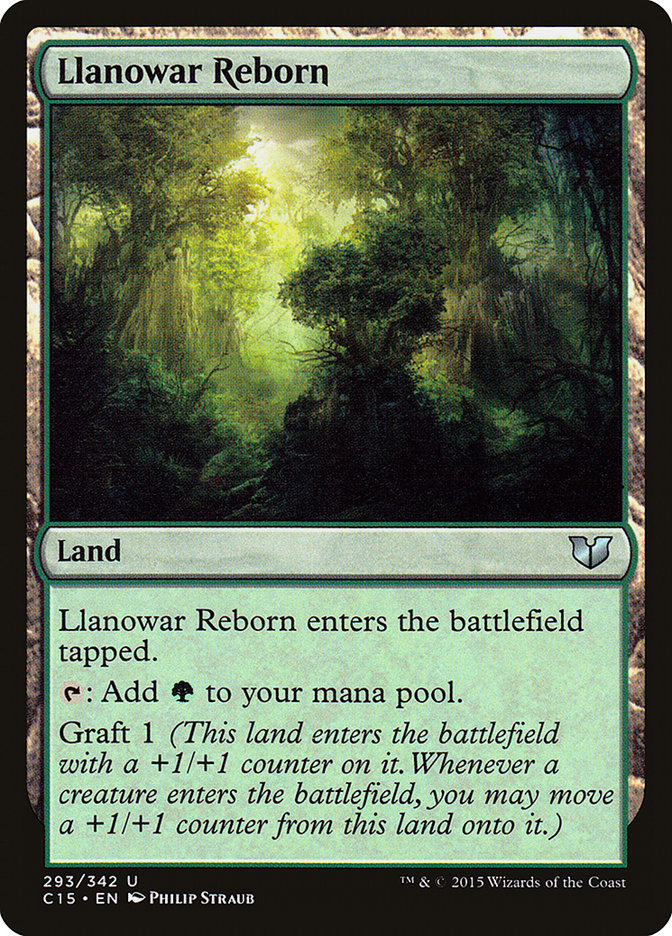 Llanowar Reborn [Commander 2015] | Golgari Games