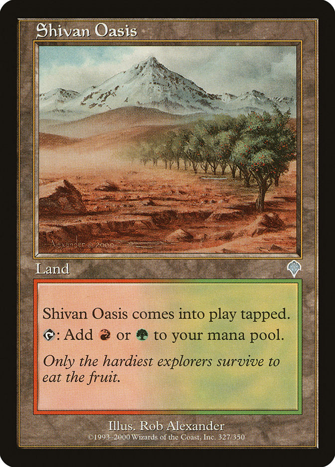 Shivan Oasis [Invasion] | Local Legends