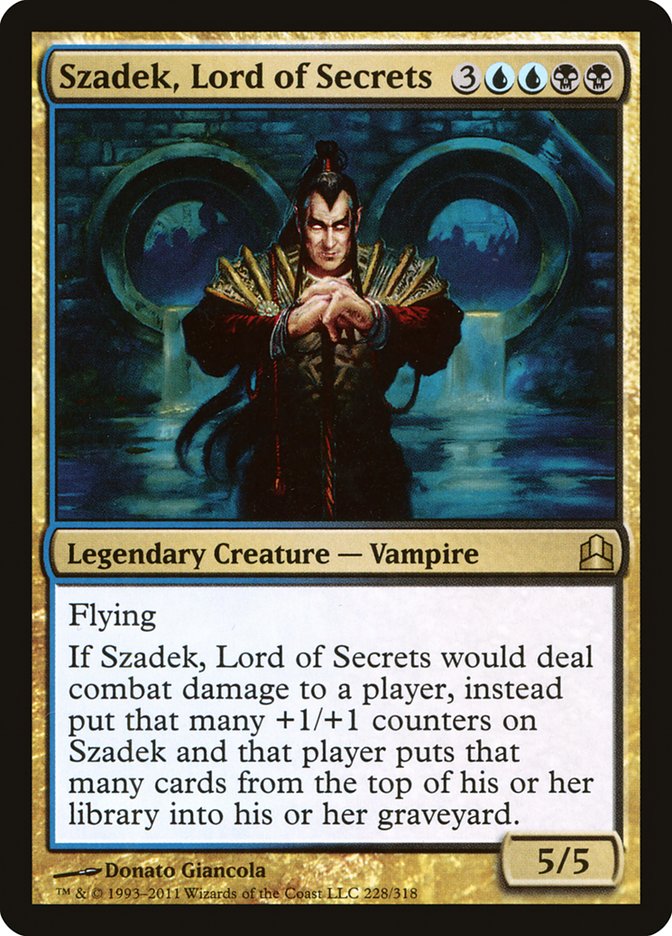 Szadek, Lord of Secrets [Commander 2011] | Local Legends
