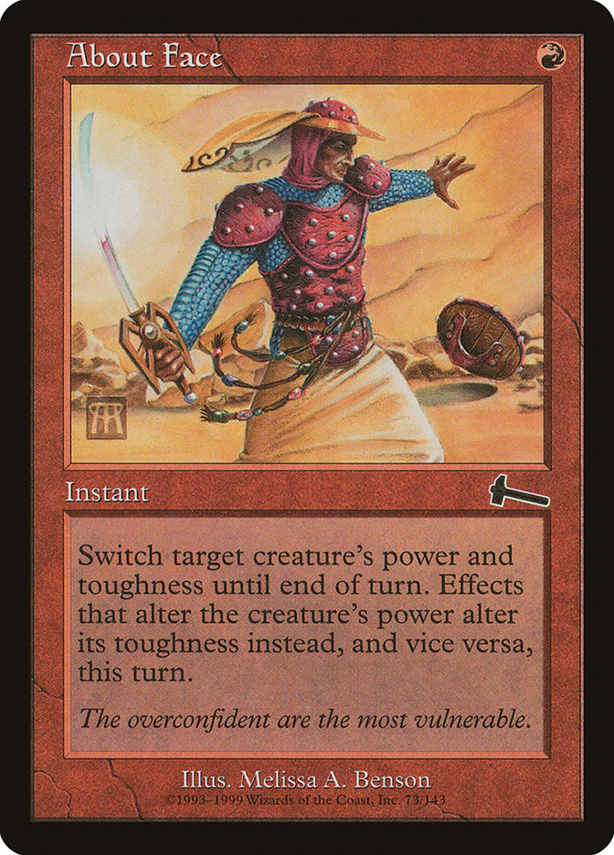 About Face [Urza's Legacy] | Local Legends