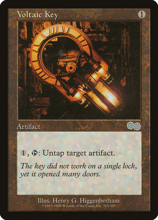 Voltaic Key [Urza's Saga] | Golgari Games