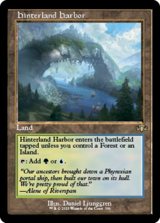 Hinterland Harbor (Retro) [Dominaria Remastered] | Local Legends