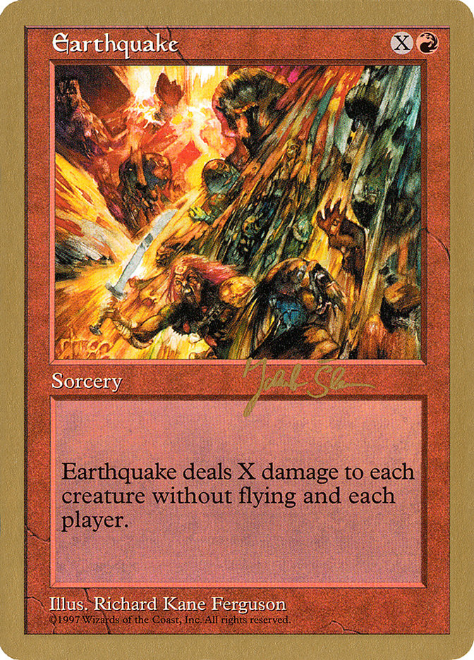 Earthquake (Jakub Slemr) [World Championship Decks 1997] | Golgari Games