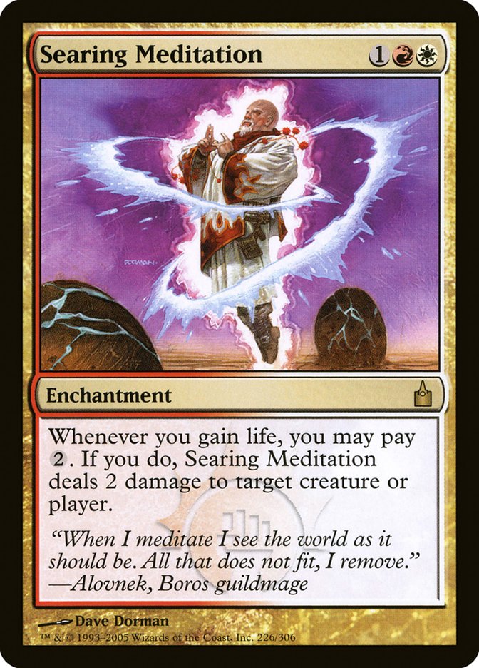 Searing Meditation [Ravnica: City of Guilds] | Local Legends