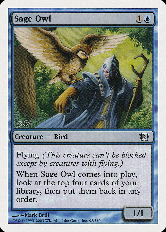 Sage Owl [Eighth Edition] | Local Legends