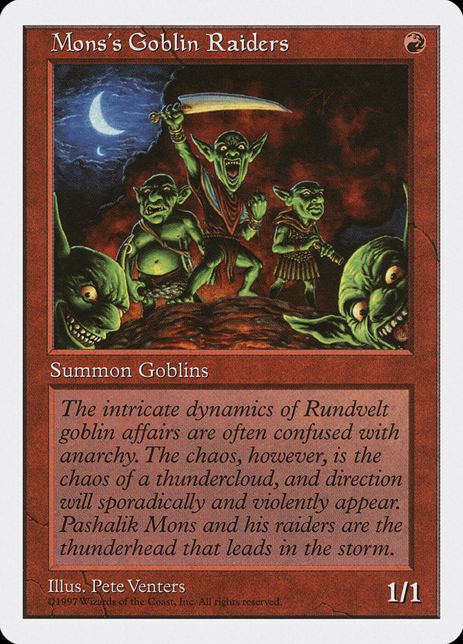 Mons's Goblin Raiders [Fifth Edition] | Local Legends