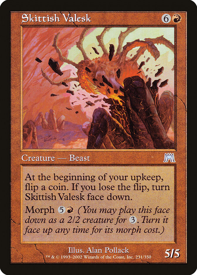 Skittish Valesk [Onslaught] | Local Legends