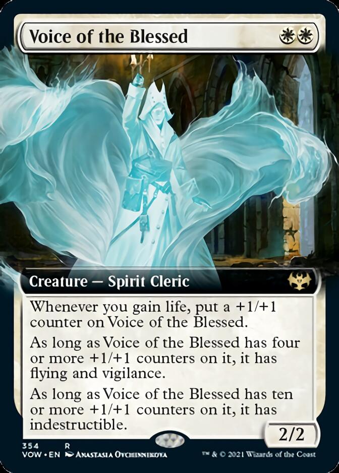 Voice of the Blessed (Extended Art) [Innistrad: Crimson Vow] | Golgari Games