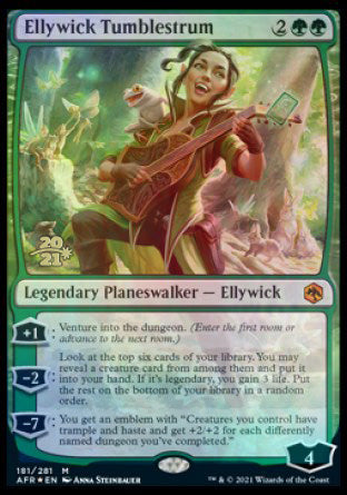 Ellywick Tumblestrum [Dungeons & Dragons: Adventures in the Forgotten Realms Prerelease Promos] | Golgari Games