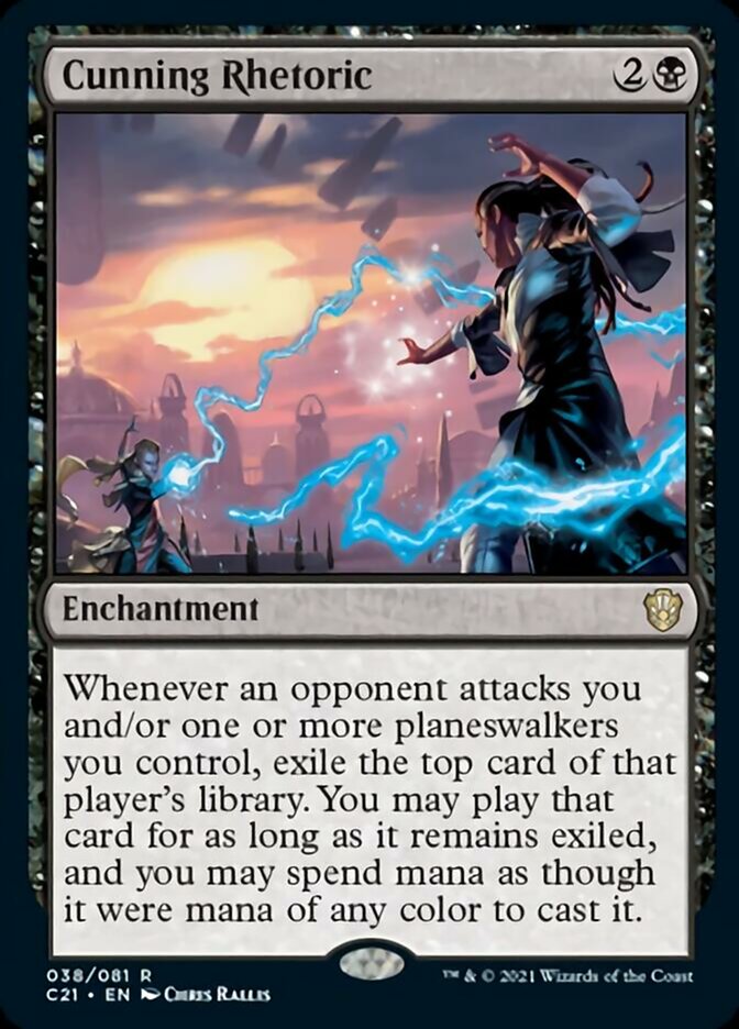 Cunning Rhetoric [Commander 2021] | Local Legends