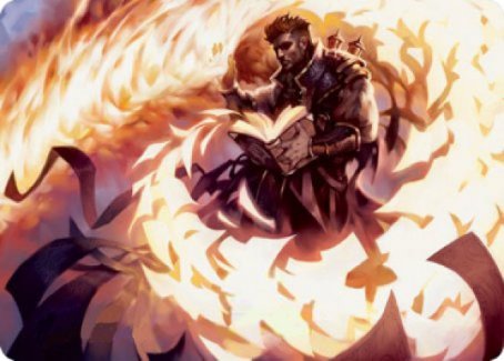 Revel in Silence Art Card [Strixhaven: School of Mages Art Series] | Local Legends