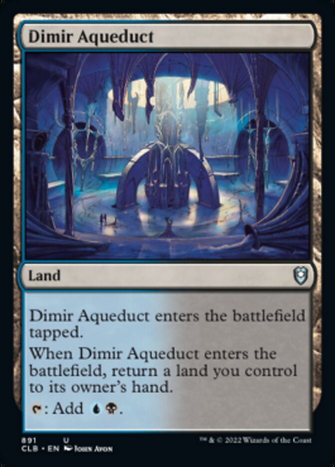 Dimir Aqueduct [Commander Legends: Battle for Baldur's Gate] | Local Legends